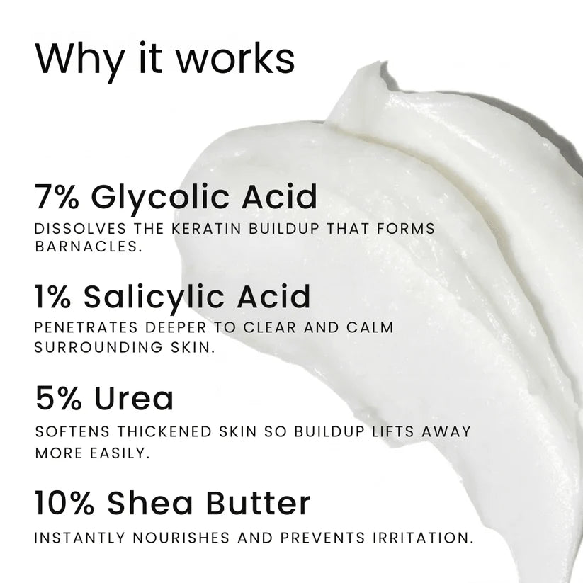 Key ingredients in the Smooth & Even formula